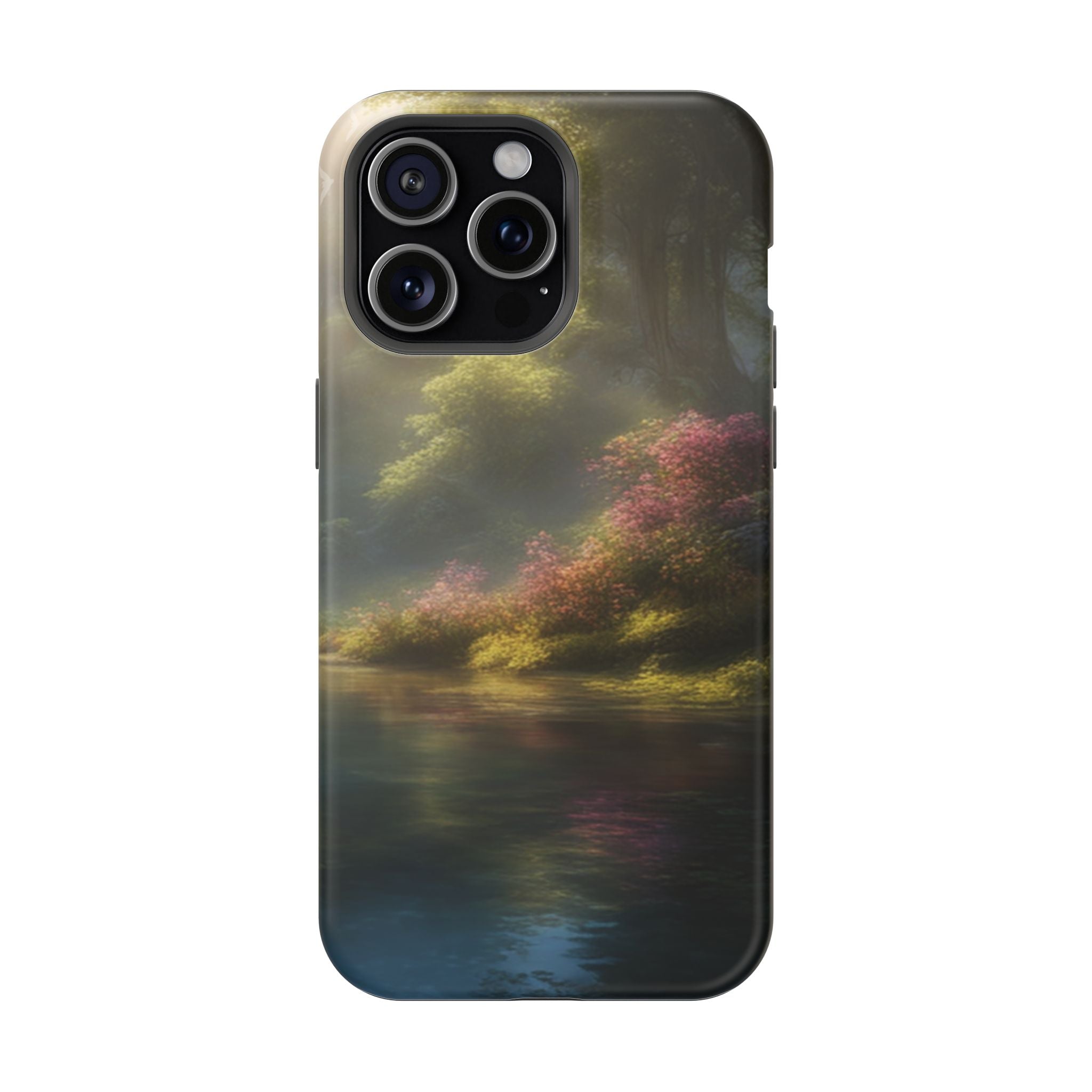 Phone Case — Serene Lakeside Landscape Impact-Resistant Case