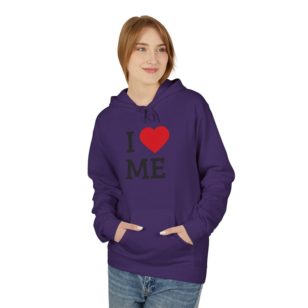Unisex I  ME Hoodie — Self-Love Graphic Pullover