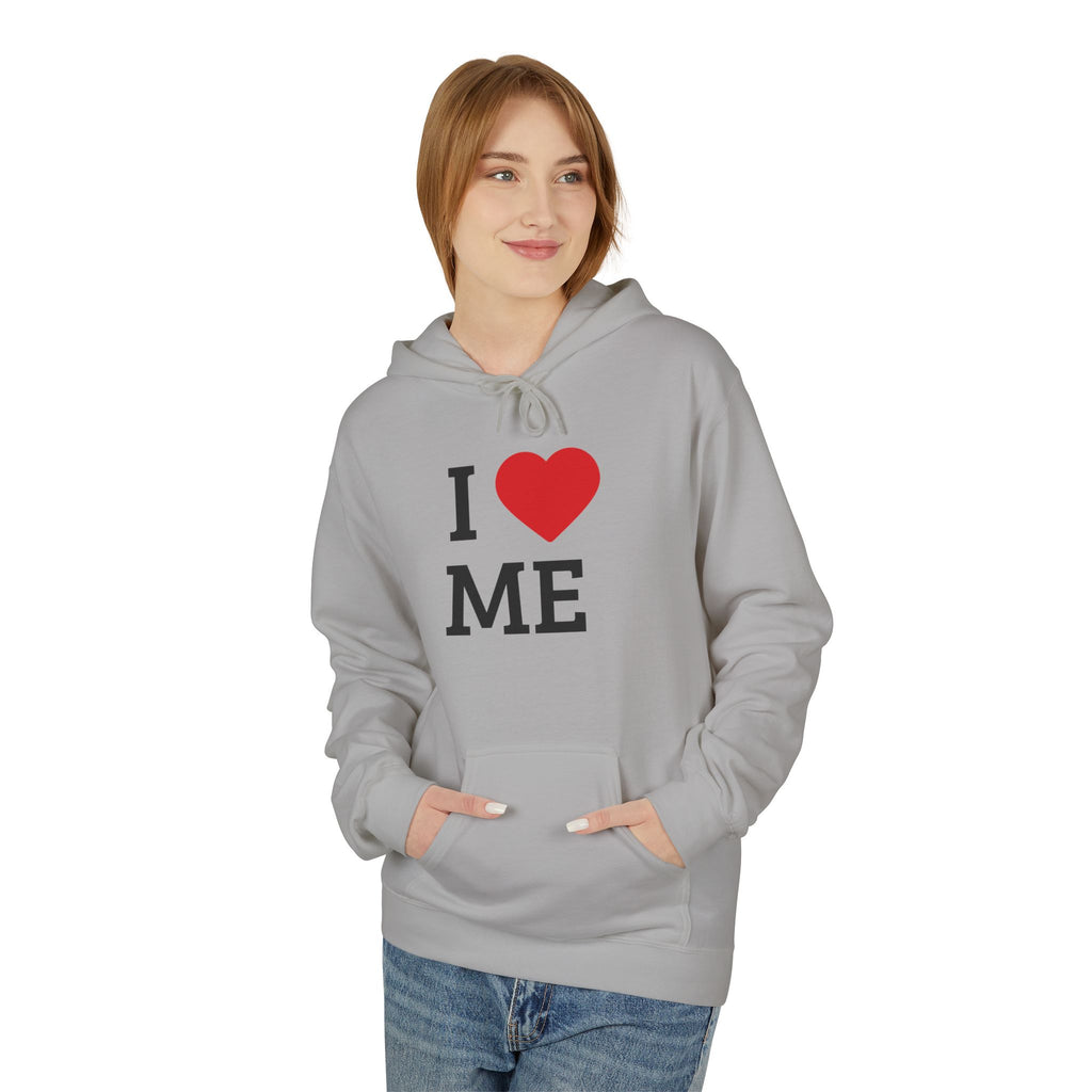 Unisex I  ME Hoodie — Self-Love Graphic Pullover