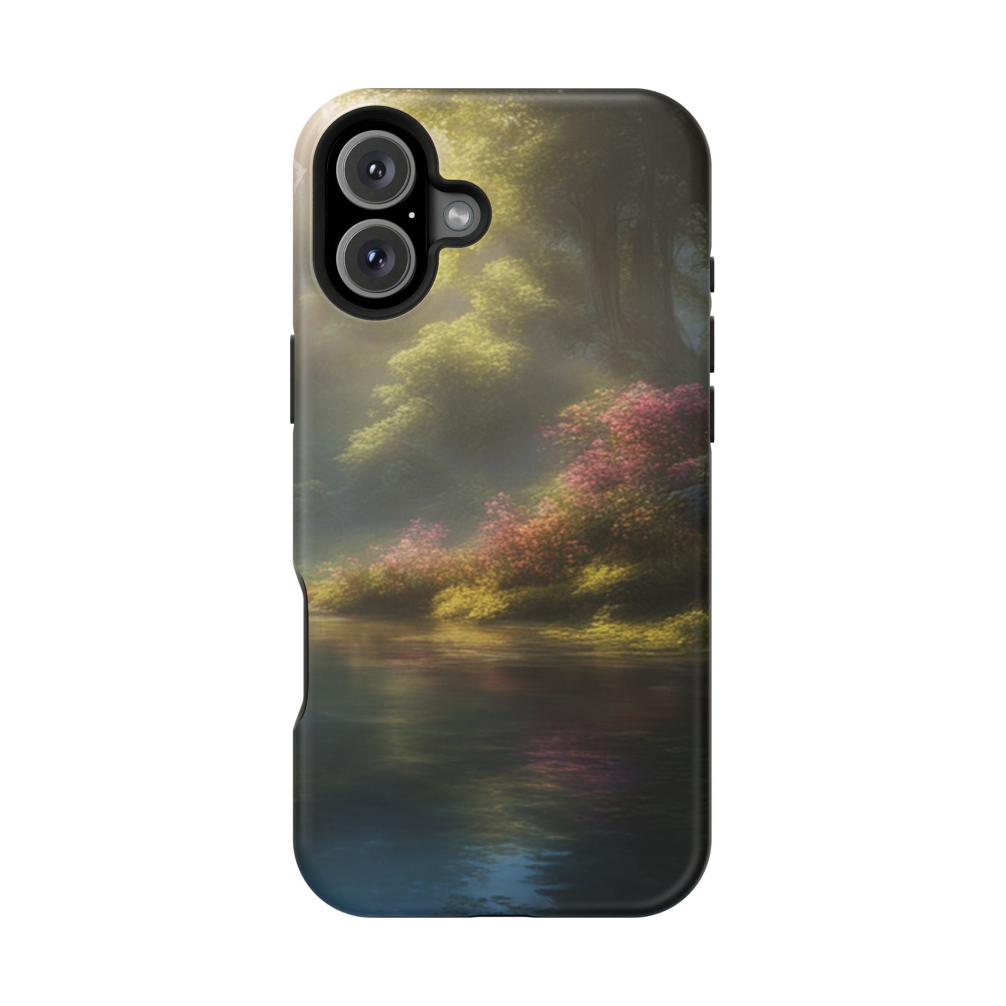 Phone Case — Serene Lakeside Landscape Impact-Resistant Case