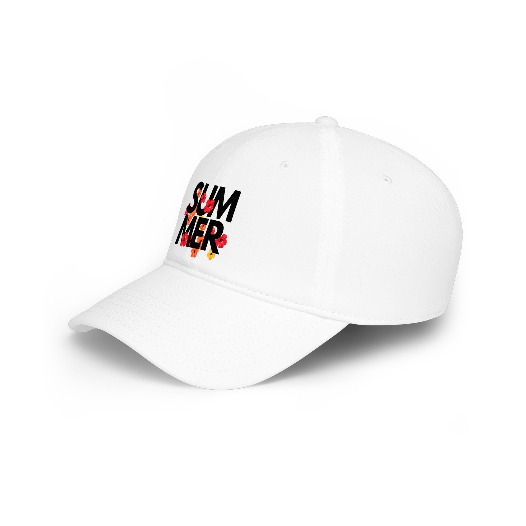 Unisex Summer Floral Low Profile Baseball Cap
