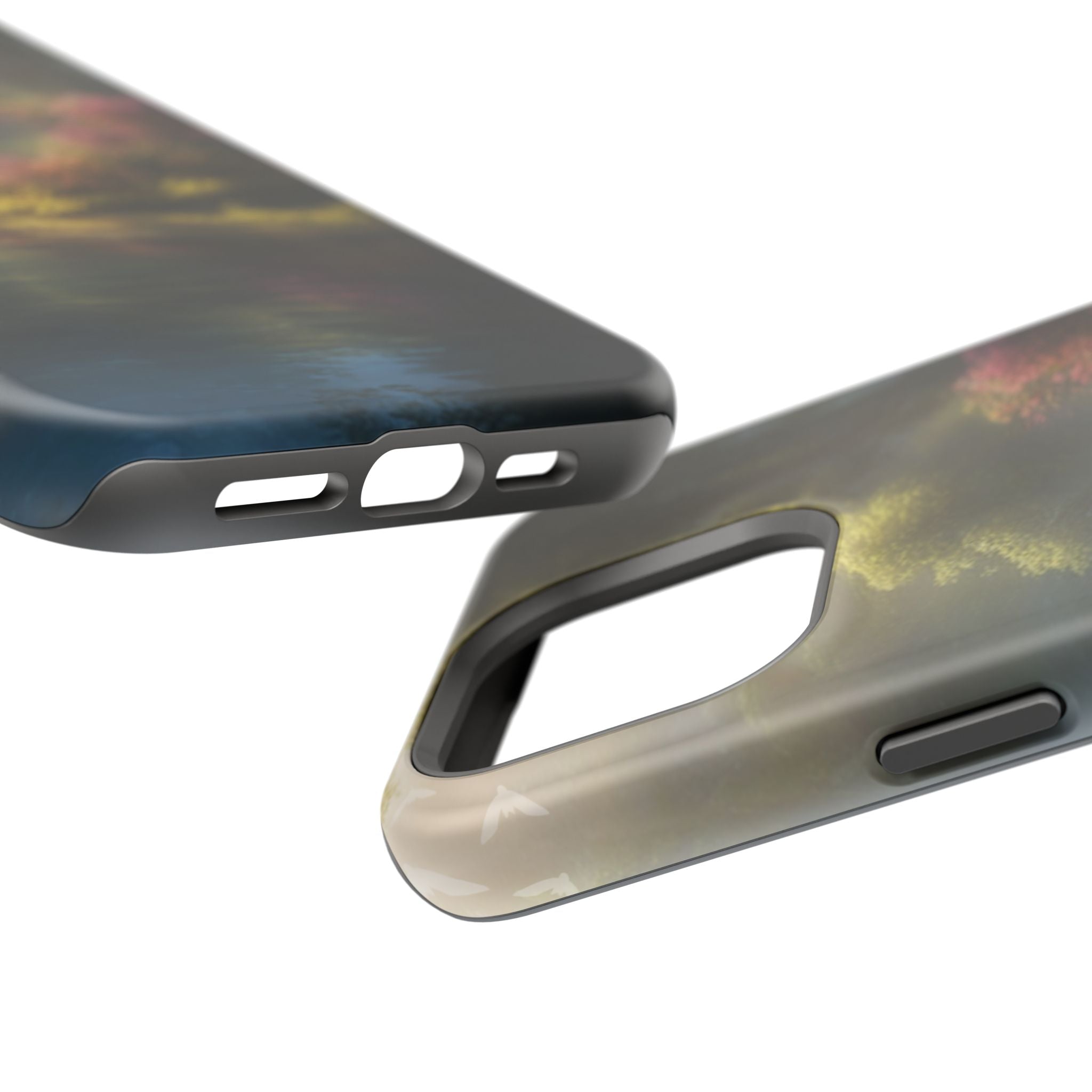 Phone Case — Serene Lakeside Landscape Impact-Resistant Case