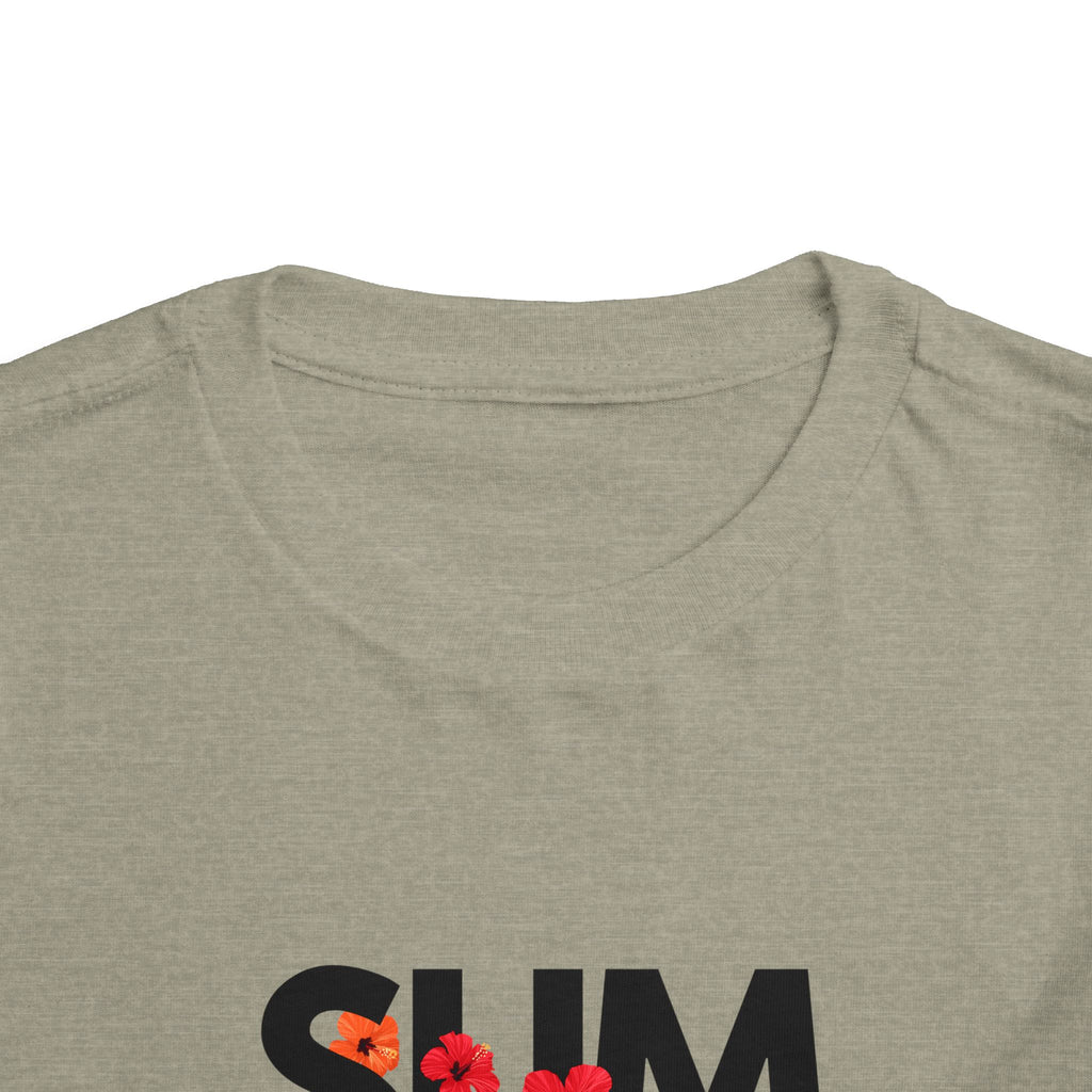 Toddler Tee - "SUMMER" Floral Letters Kids T‑Shirt