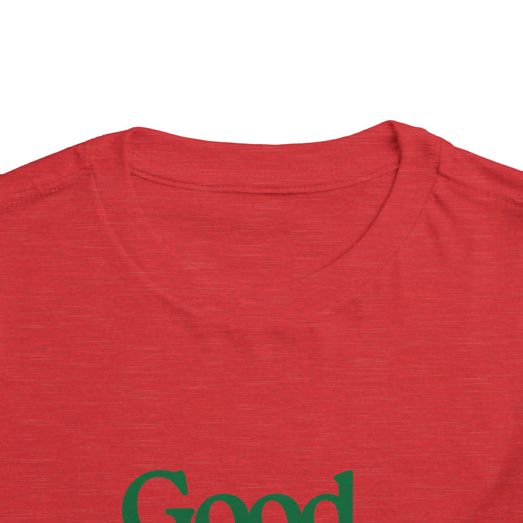 Good Vibes Toddler Tee — Cute Retro Sun Graphic Kids T‑Shirt