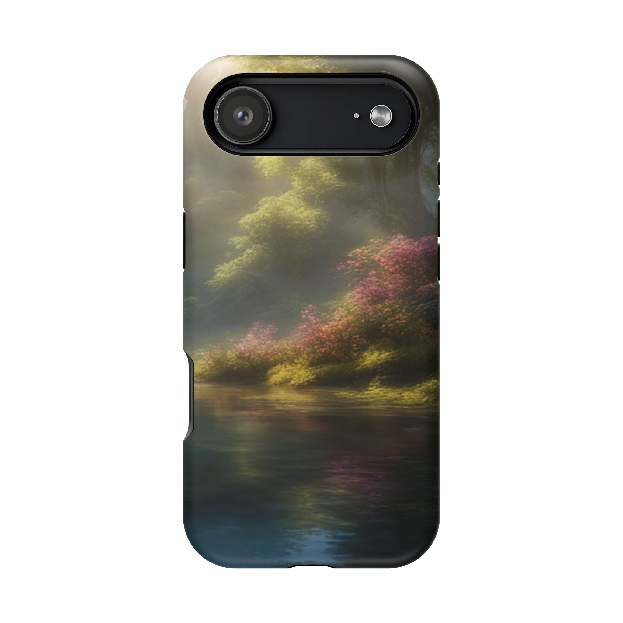 Phone Case — Serene Lakeside Landscape Impact-Resistant Case