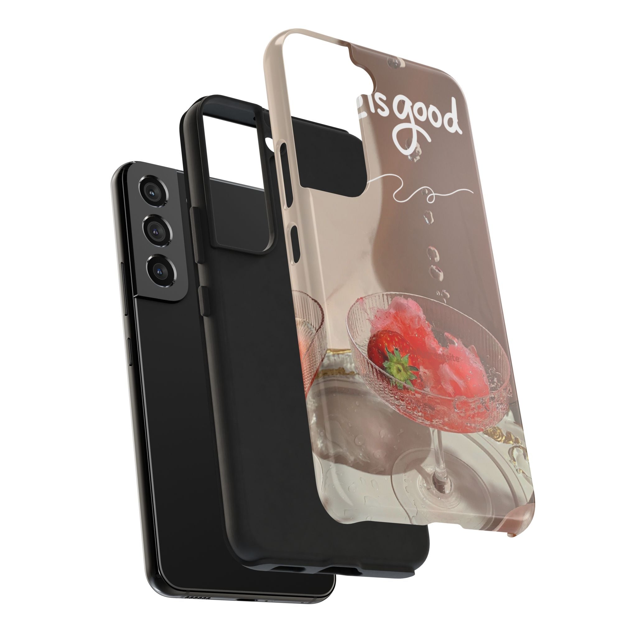Good Vibes Phone Case — Retro Dessert Aesthetic Tough Phone Case