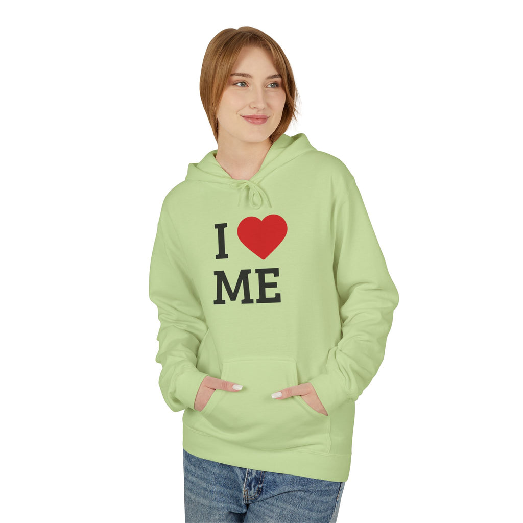 Unisex I  ME Hoodie — Self-Love Graphic Pullover