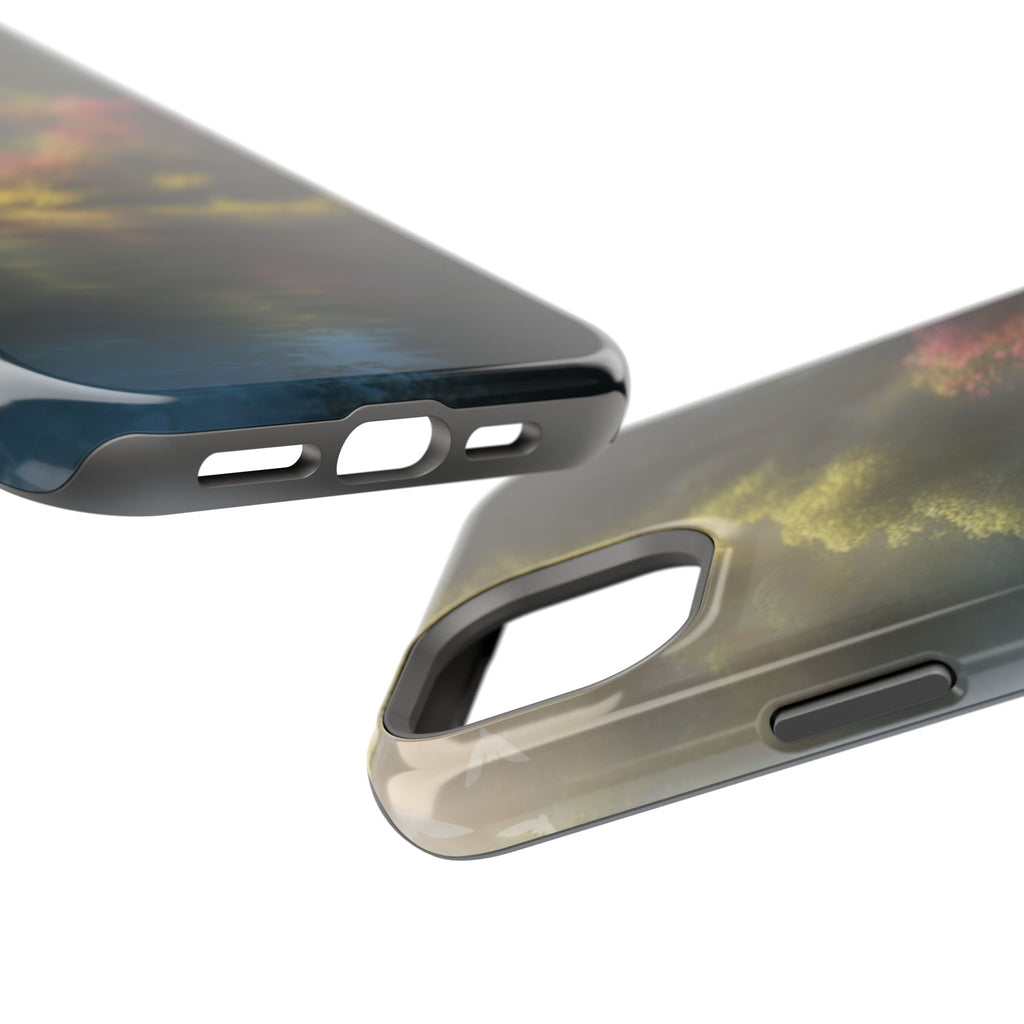 Phone Case — Serene Lakeside Landscape Impact-Resistant Case
