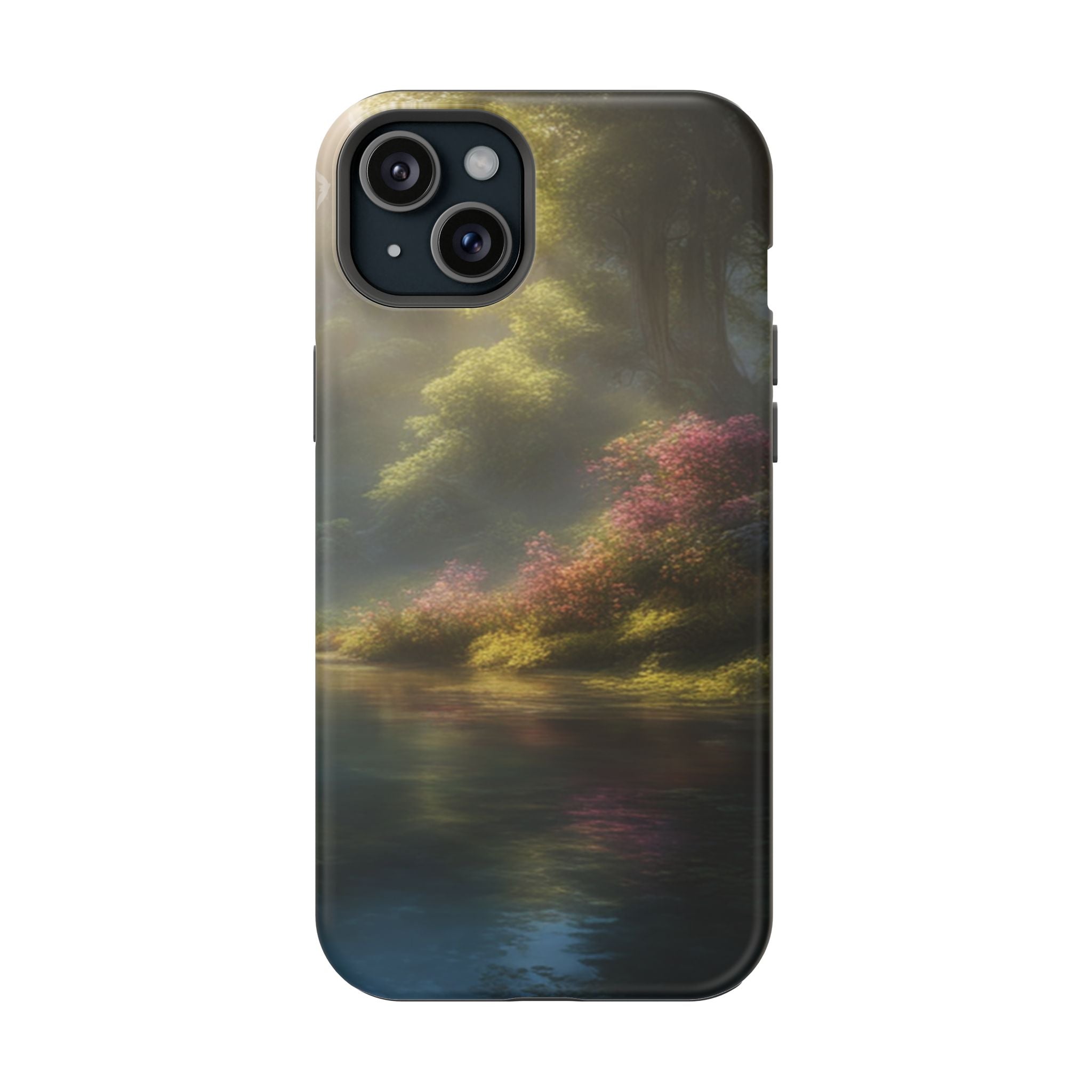 Phone Case — Serene Lakeside Landscape Impact-Resistant Case