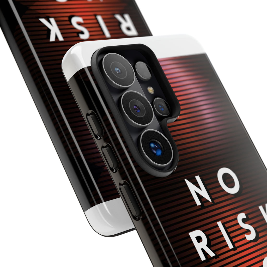 Phone Case — "No Risk No Story" Motivational Protective Case
