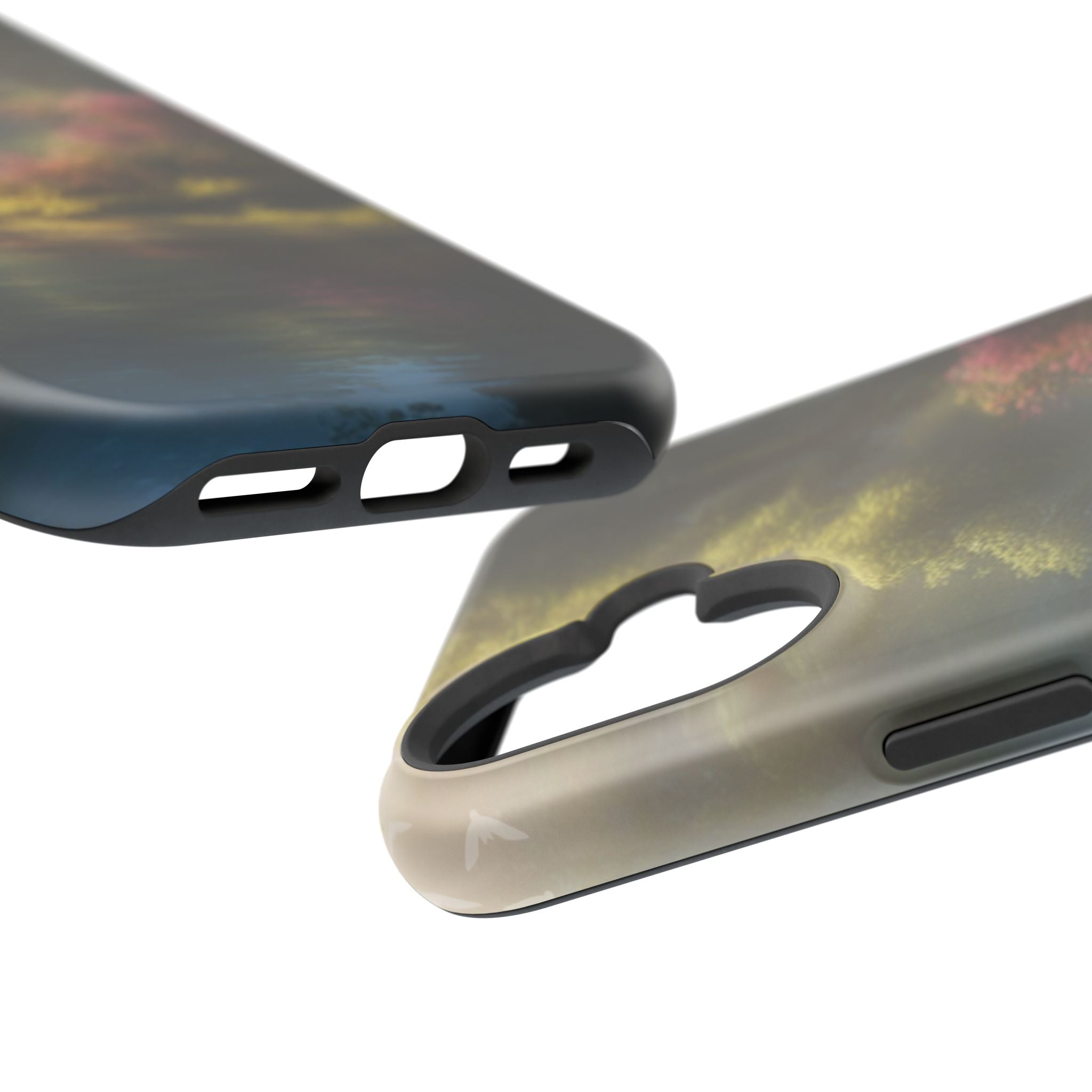 Phone Case — Serene Lakeside Landscape Impact-Resistant Case
