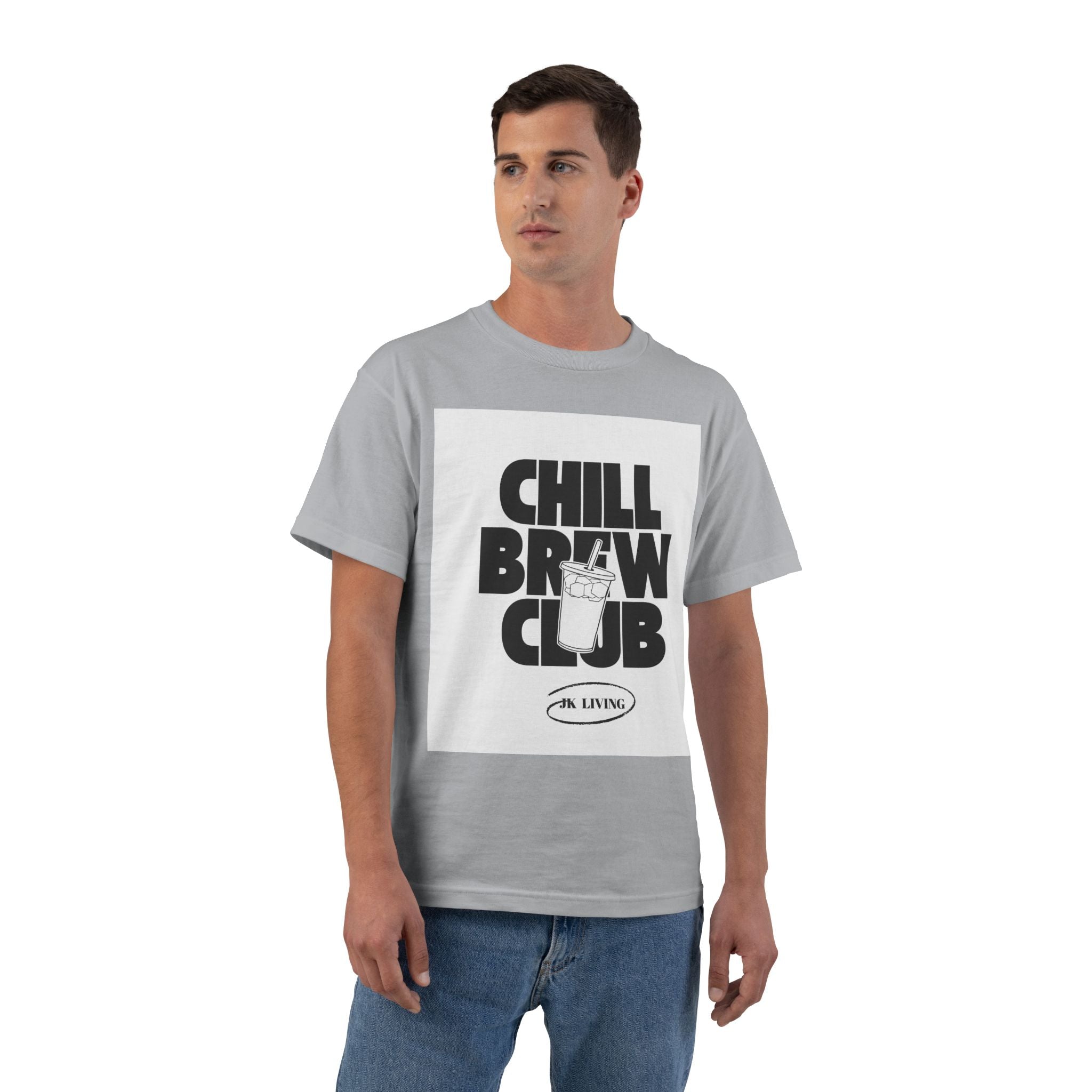 Chill Brew Club T-Shirt — Casual Coffee Lover Graphic Tee