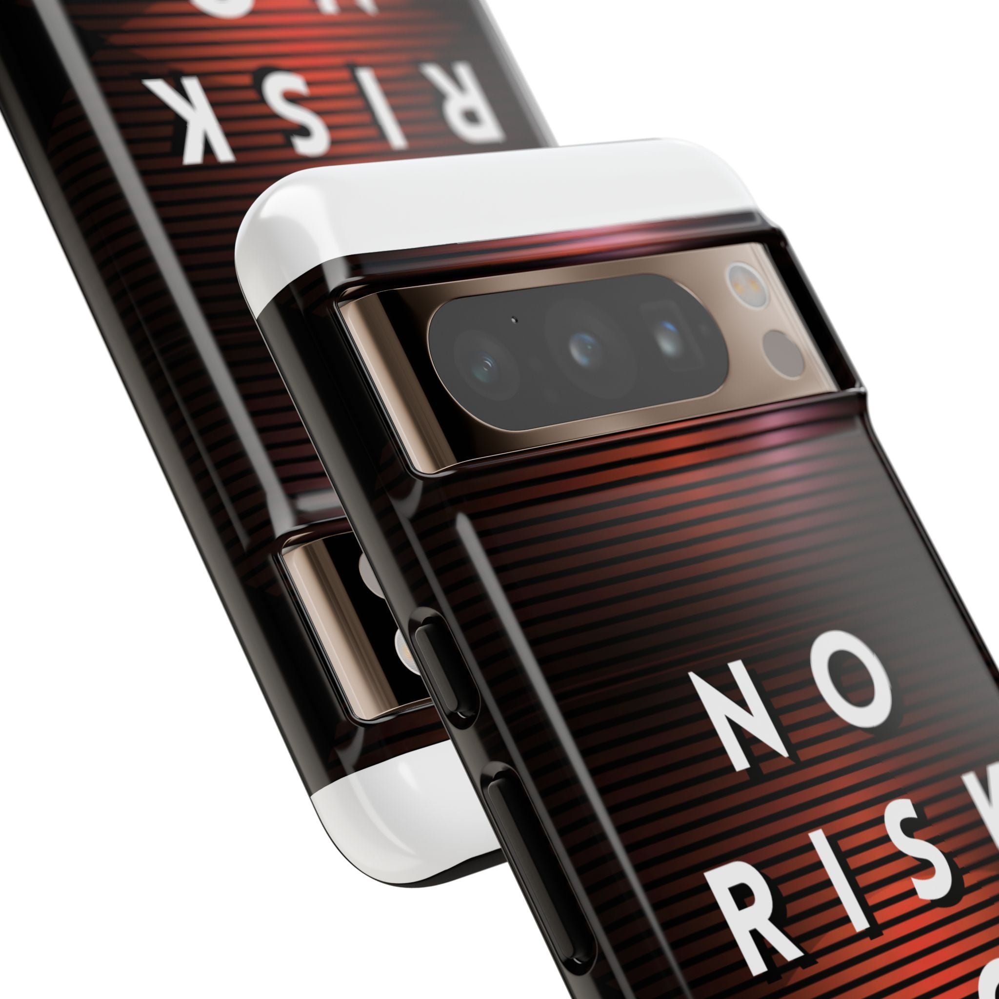 Phone Case — "No Risk No Story" Motivational Protective Case