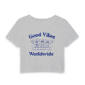 Good Vibes Worldwide Women's Baby Tee