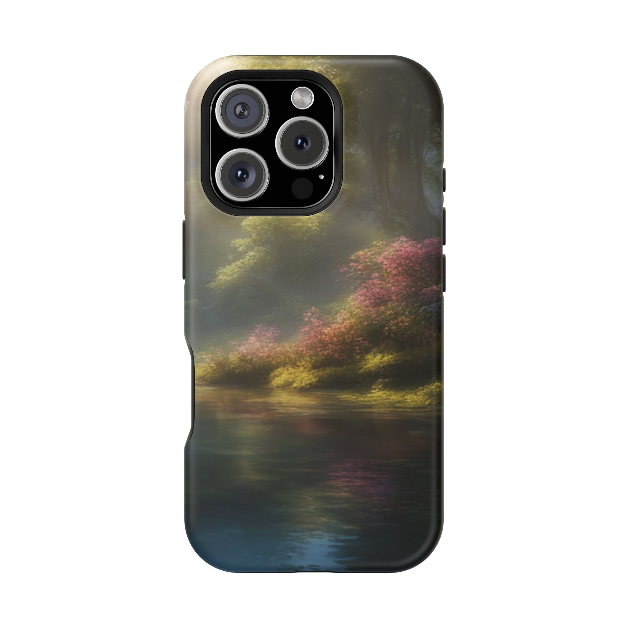 Phone Case — Serene Lakeside Landscape Impact-Resistant Case