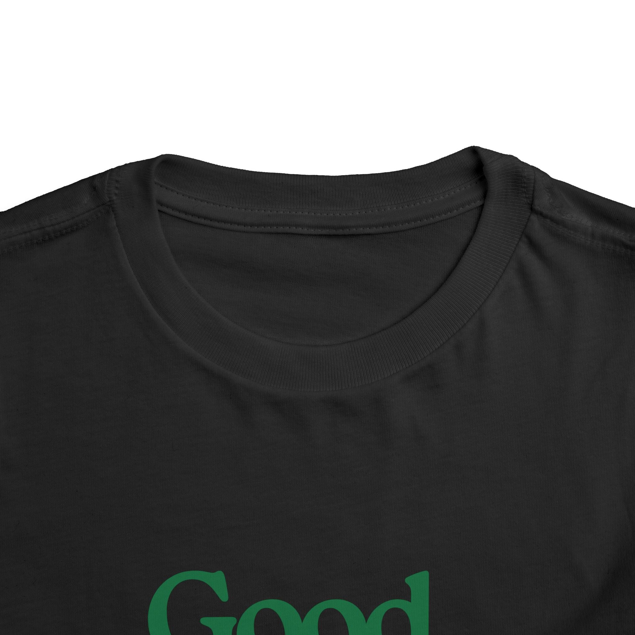 Good Vibes Toddler Tee — Cute Retro Sun Graphic Kids T‑Shirt