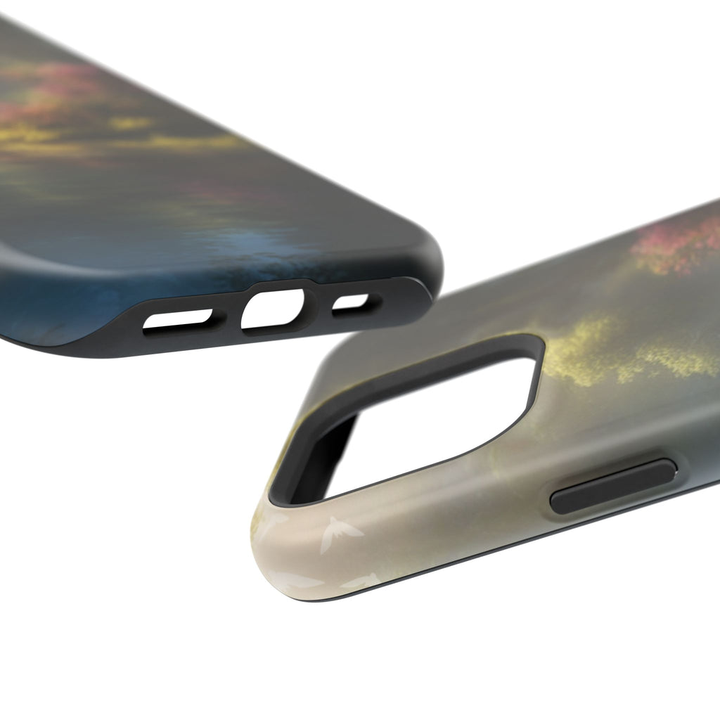 Phone Case — Serene Lakeside Landscape Impact-Resistant Case