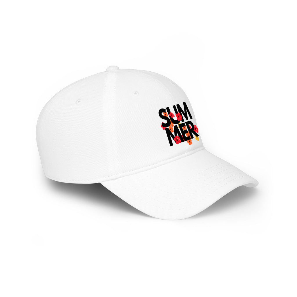 Unisex Summer Floral Low Profile Baseball Cap
