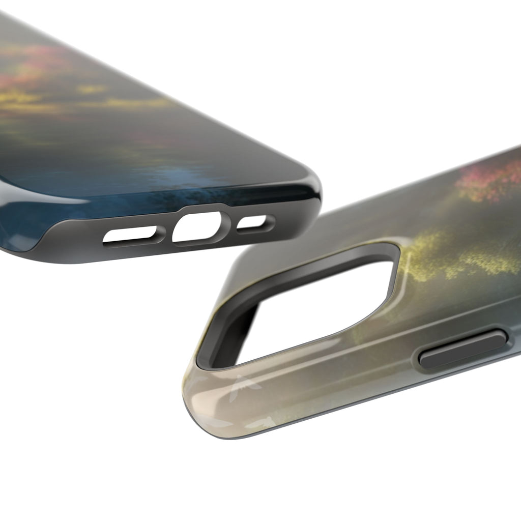 Phone Case — Serene Lakeside Landscape Impact-Resistant Case