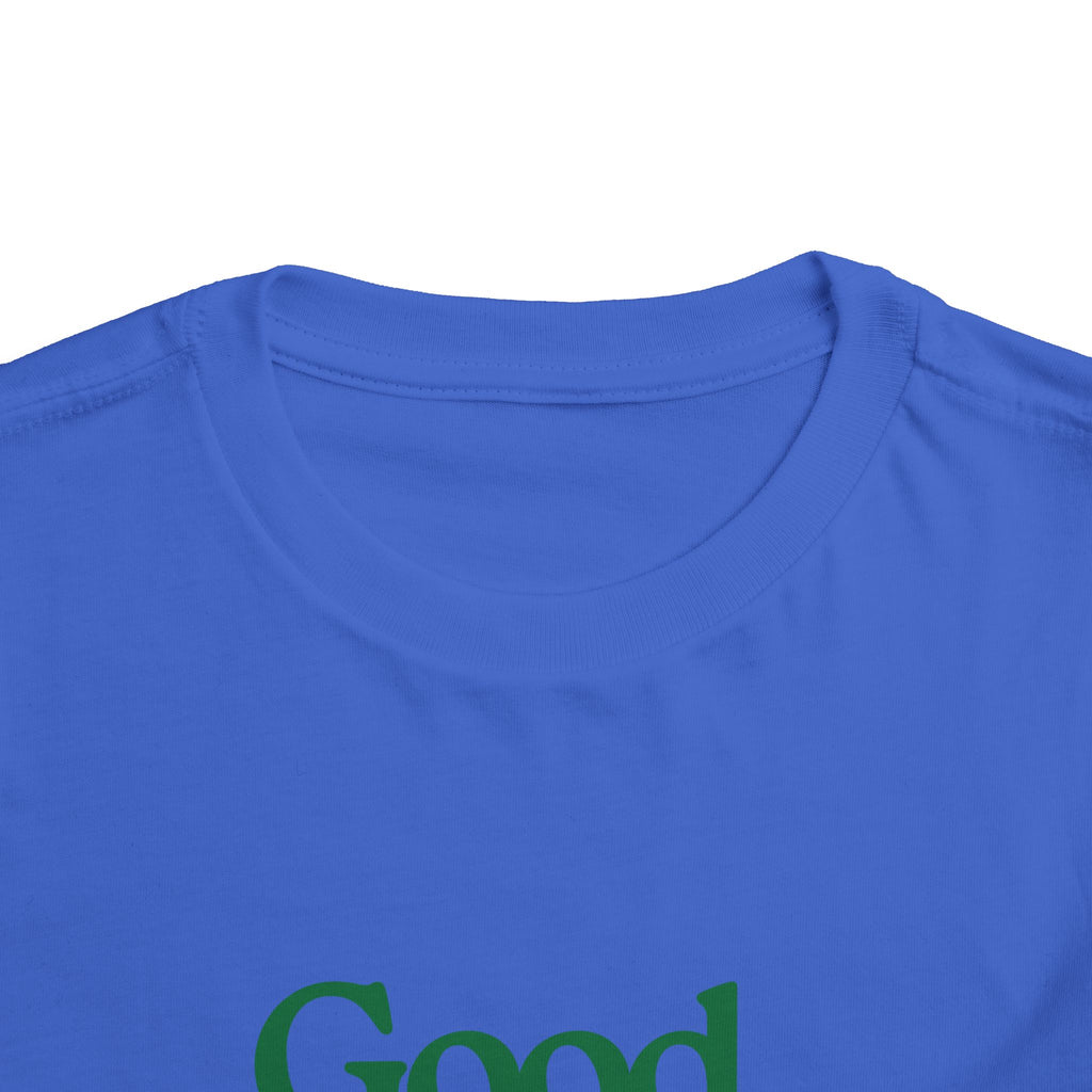 Good Vibes Toddler Tee — Cute Retro Sun Graphic Kids T‑Shirt