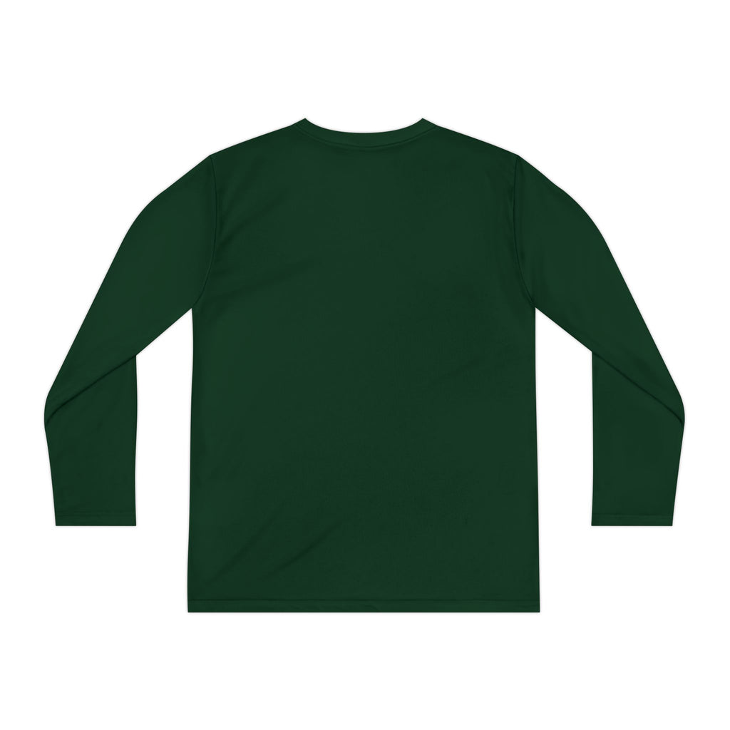 Youth Long Sleeve Tee — "Slow & Easy" Blue Turtle Surf Club Graphic