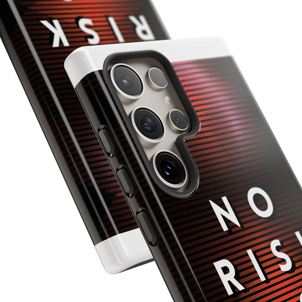 Phone Case — "No Risk No Story" Motivational Protective Case