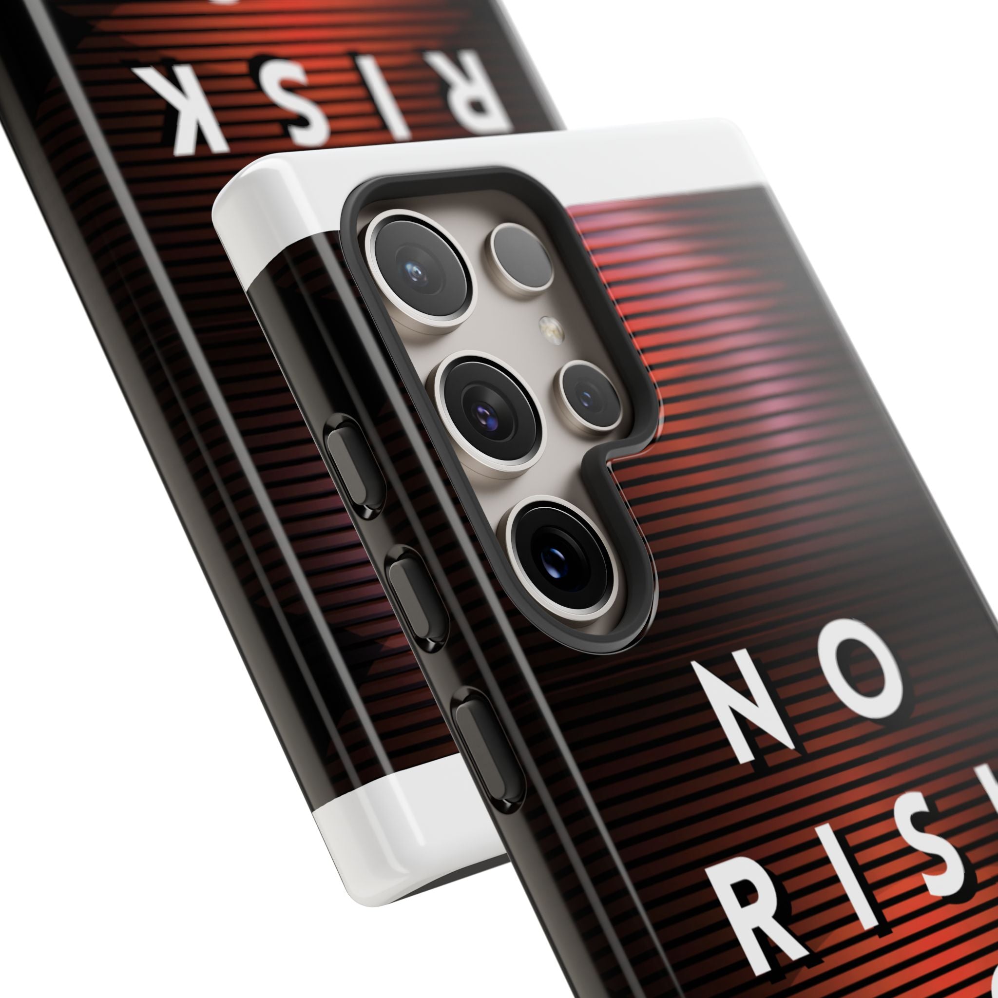 Phone Case — "No Risk No Story" Motivational Protective Case