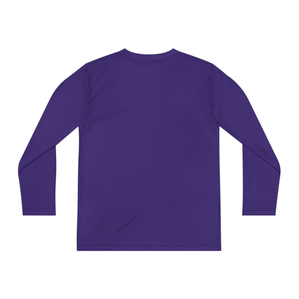 Youth Long Sleeve Tee — "Slow & Easy" Blue Turtle Surf Club Graphic