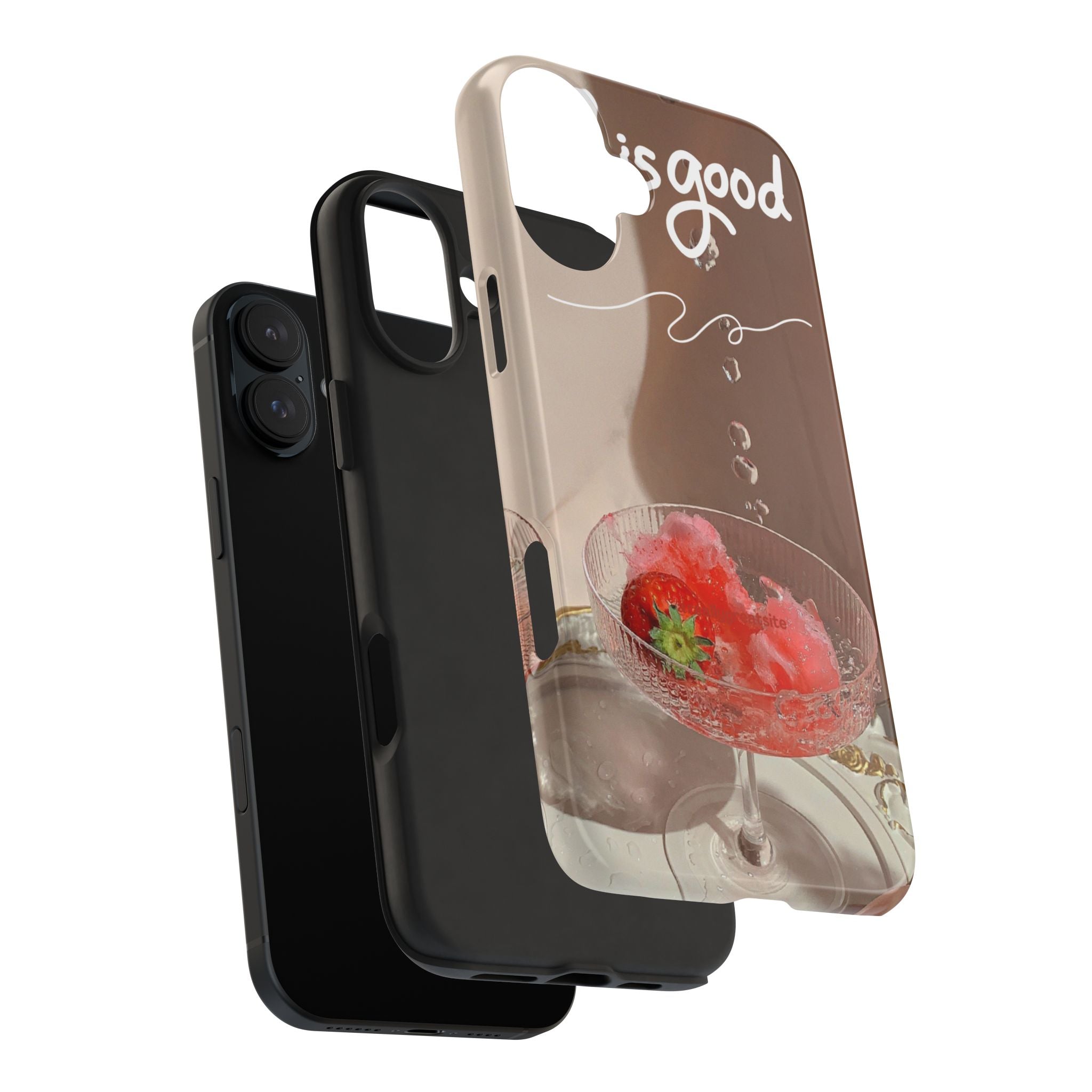 Good Vibes Phone Case — Retro Dessert Aesthetic Tough Phone Case