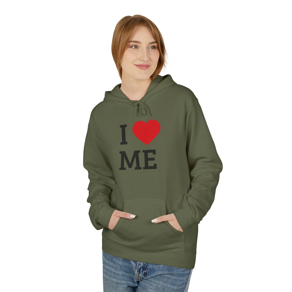 Unisex I  ME Hoodie — Self-Love Graphic Pullover