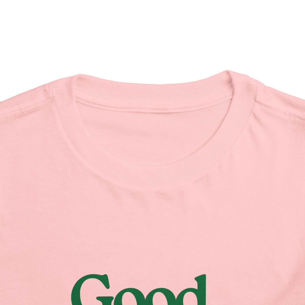 Good Vibes Toddler Tee — Cute Retro Sun Graphic Kids T‑Shirt