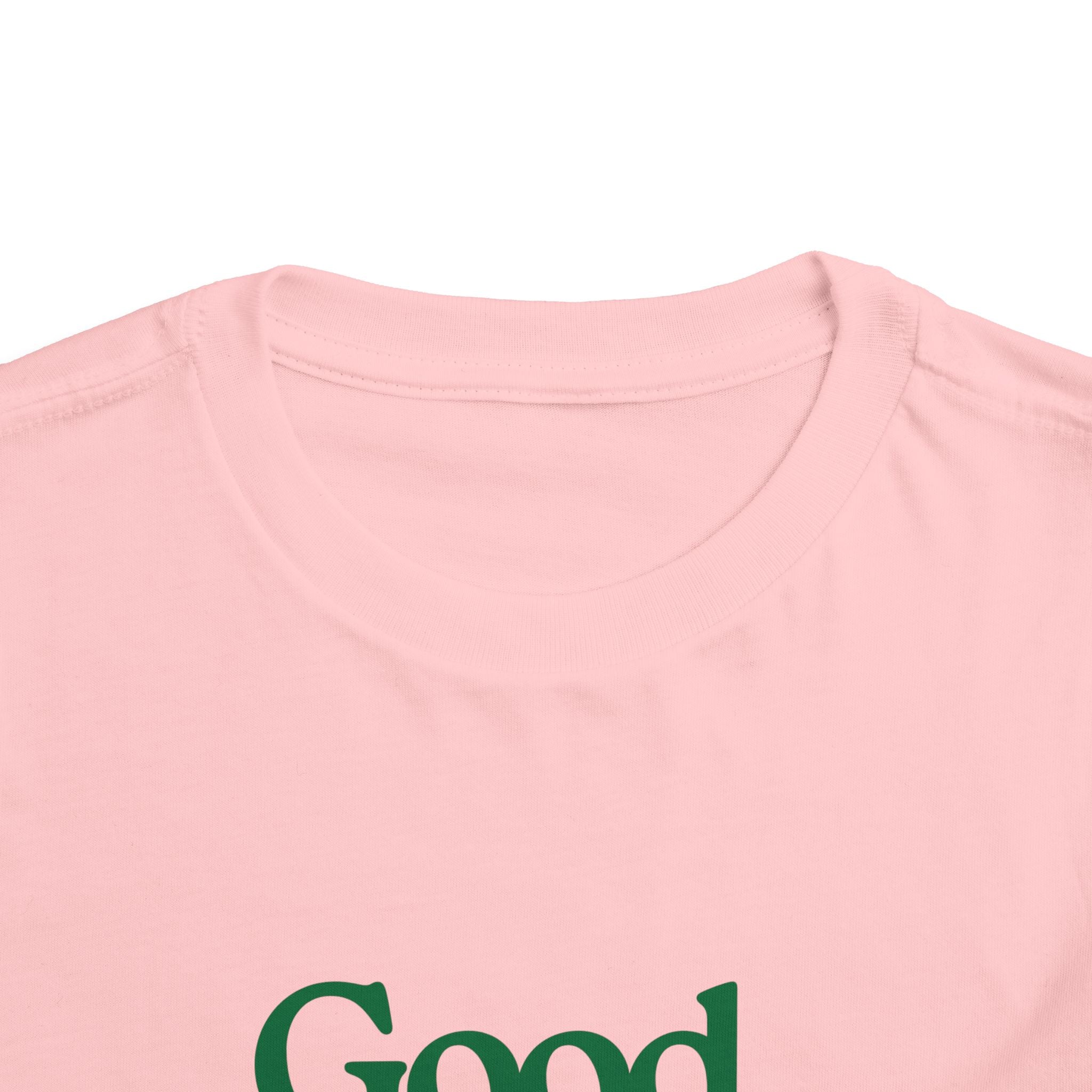 Good Vibes Toddler Tee — Cute Retro Sun Graphic Kids T‑Shirt