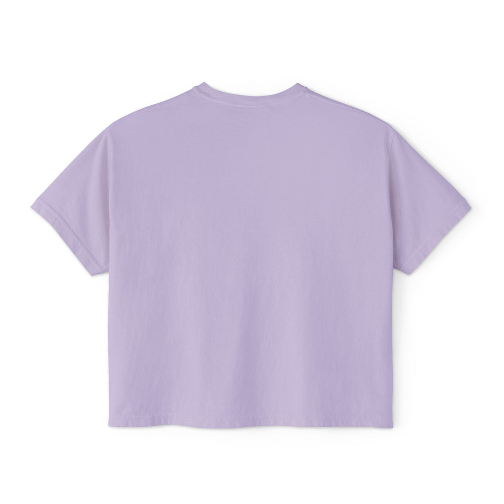 Savage Boxy Tee — Women's Trendy Graphic Crop T-Shirt