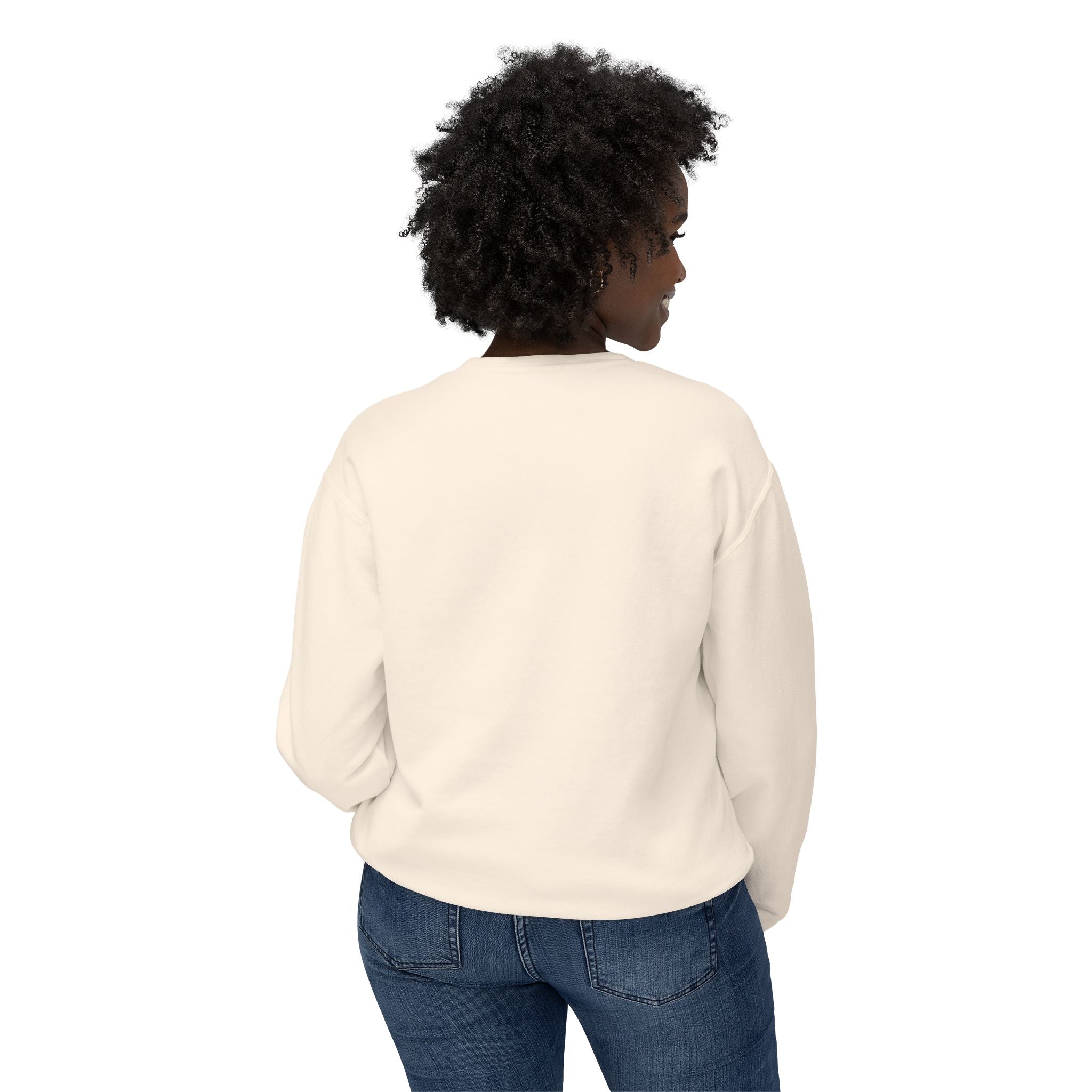 Dream Big Sweatshirt — Yellow Inspirational Crewneck