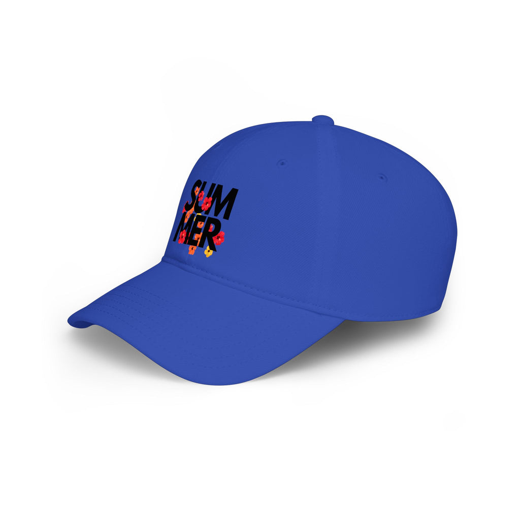 Unisex Summer Floral Low Profile Baseball Cap