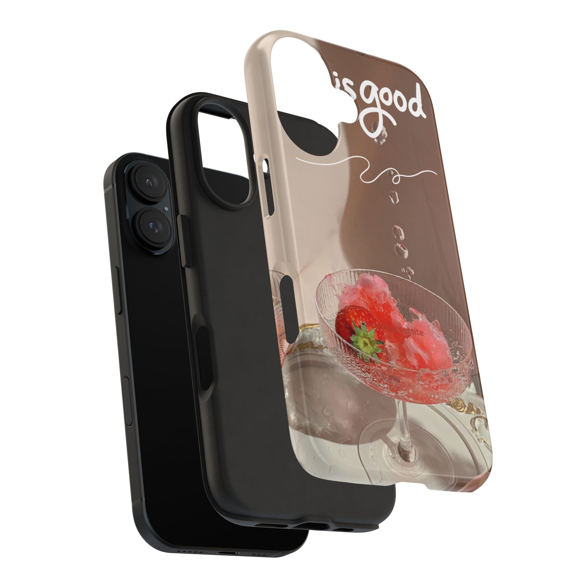 Good Vibes Phone Case — Retro Dessert Aesthetic Tough Phone Case
