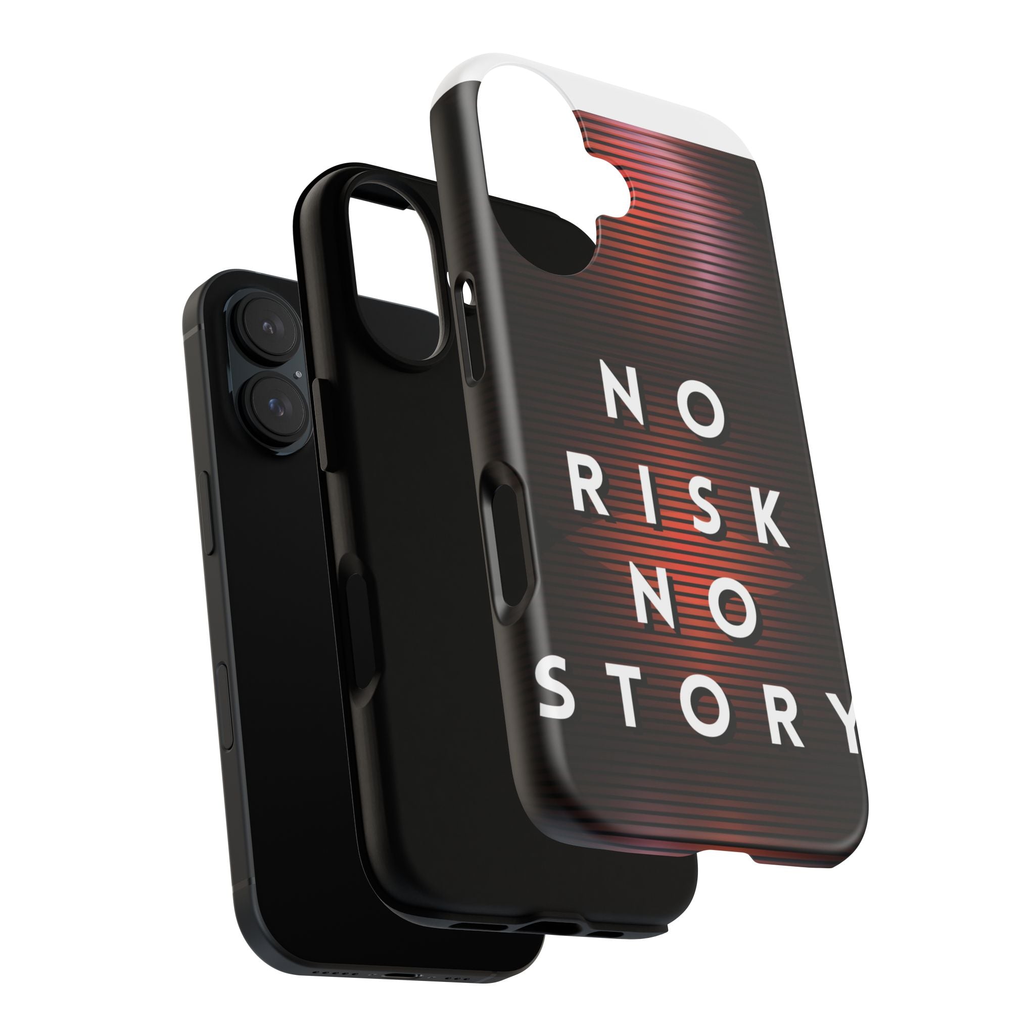 Phone Case — "No Risk No Story" Motivational Protective Case