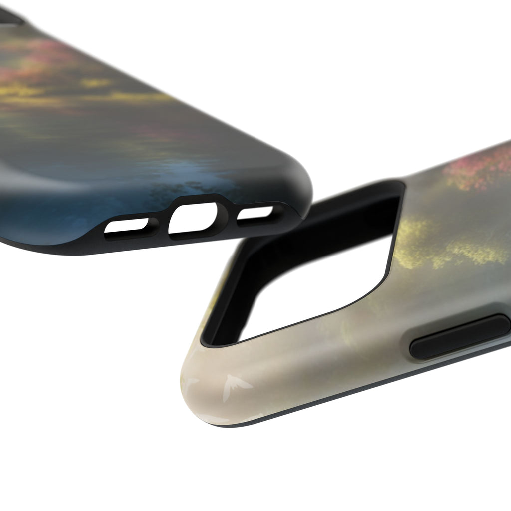 Phone Case — Serene Lakeside Landscape Impact-Resistant Case