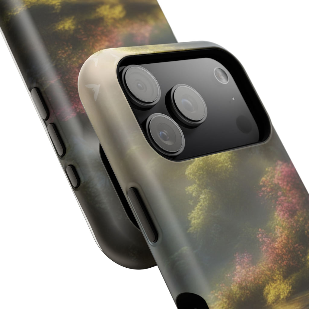 Phone Case — Serene Lakeside Landscape Impact-Resistant Case