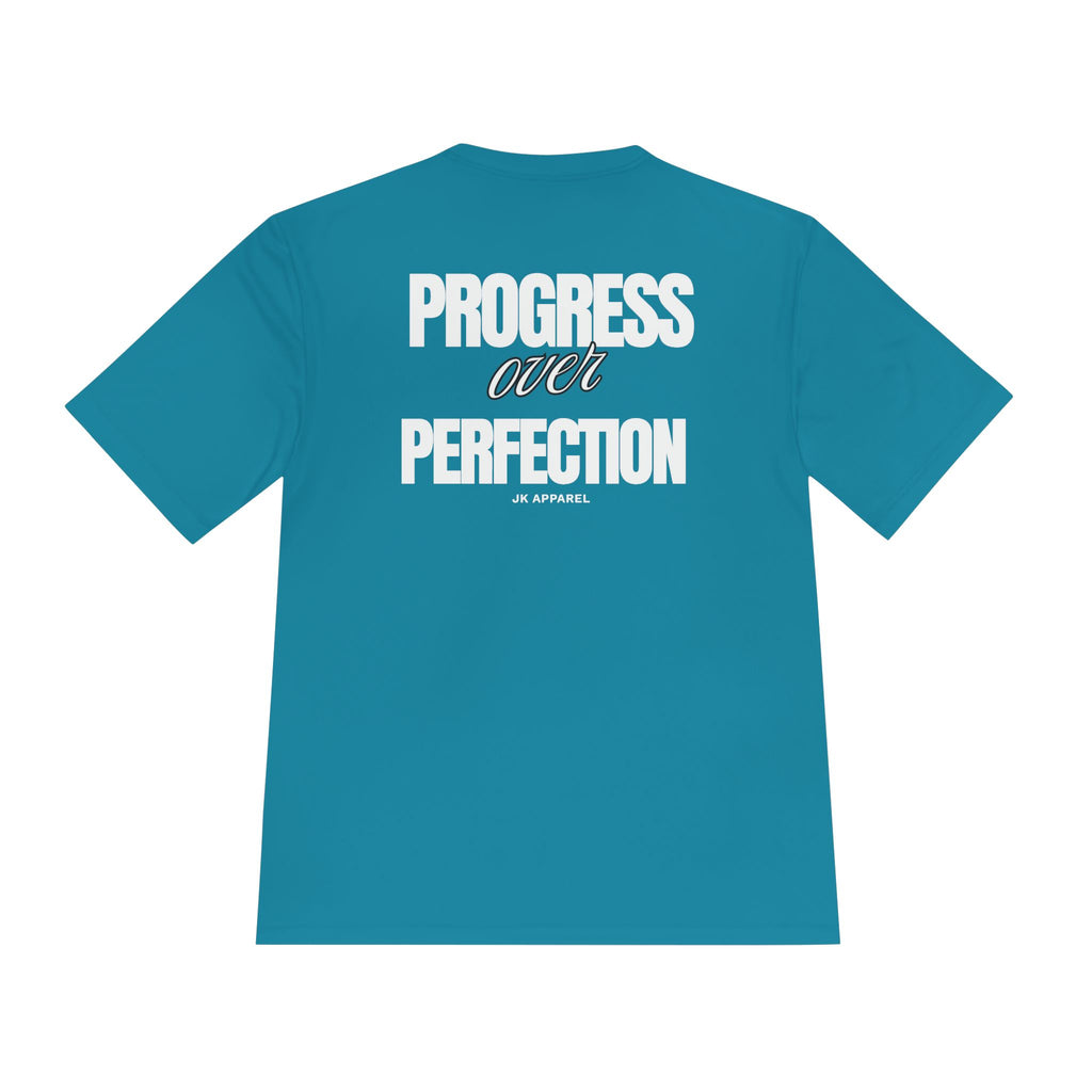 Progress Over Perfection Moisture-Wicking Tee