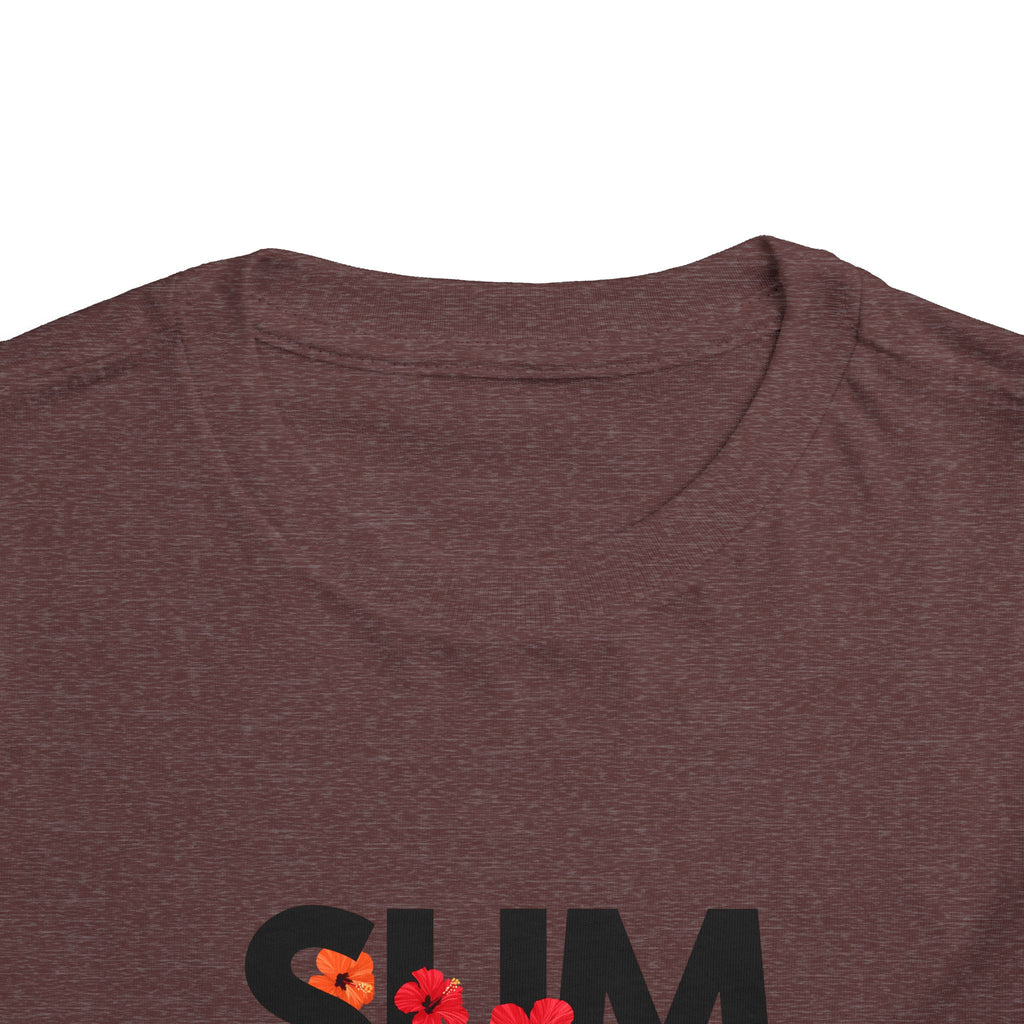 Toddler Tee - "SUMMER" Floral Letters Kids T‑Shirt
