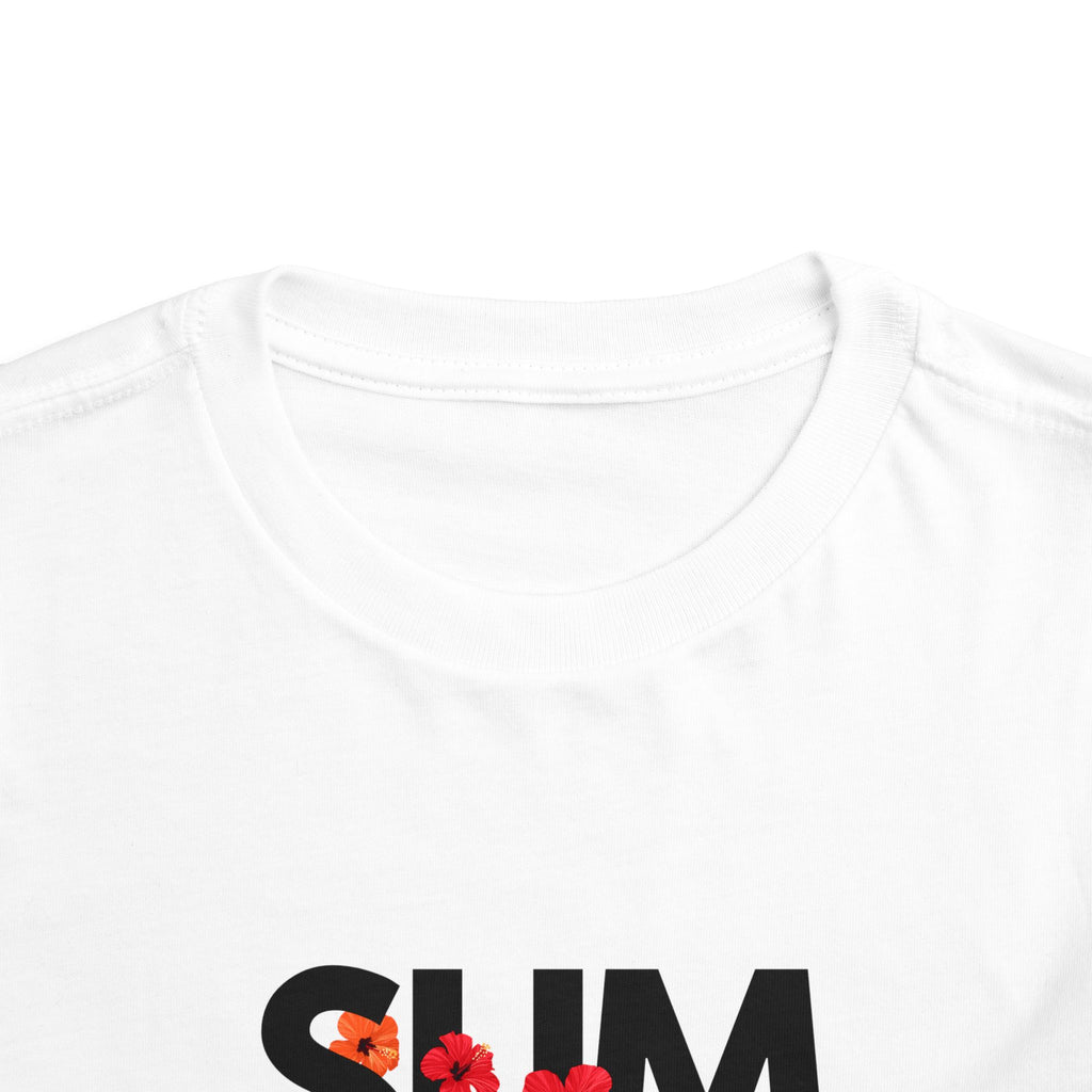 Toddler Tee - "SUMMER" Floral Letters Kids T‑Shirt