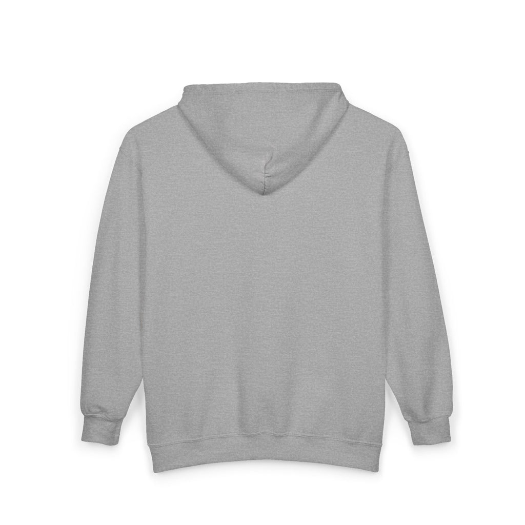 Unisex I  Me Full-Zip Hoodie — Self-Love Heart Zip-Up Sweatshirt