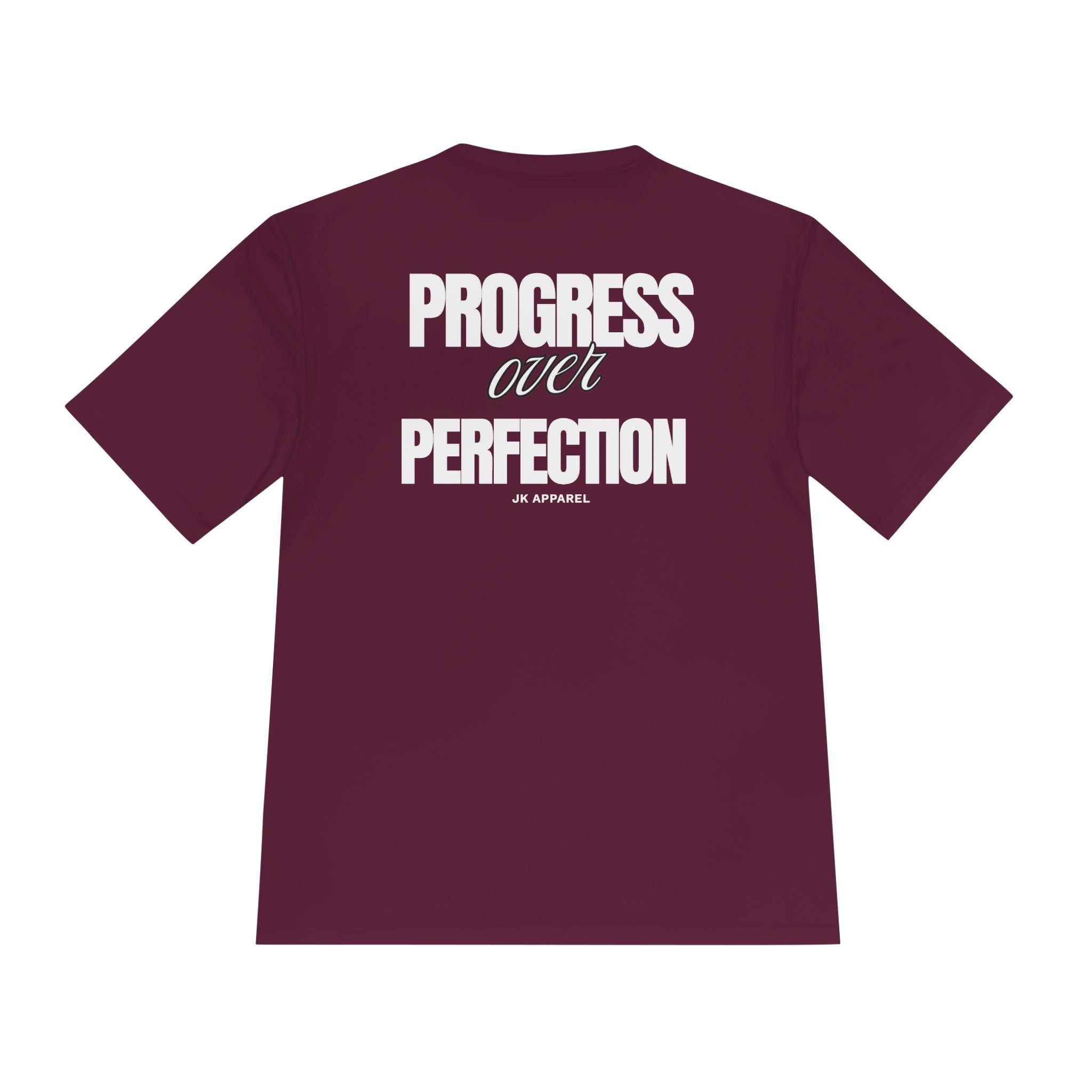 Progress Over Perfection Moisture-Wicking Tee