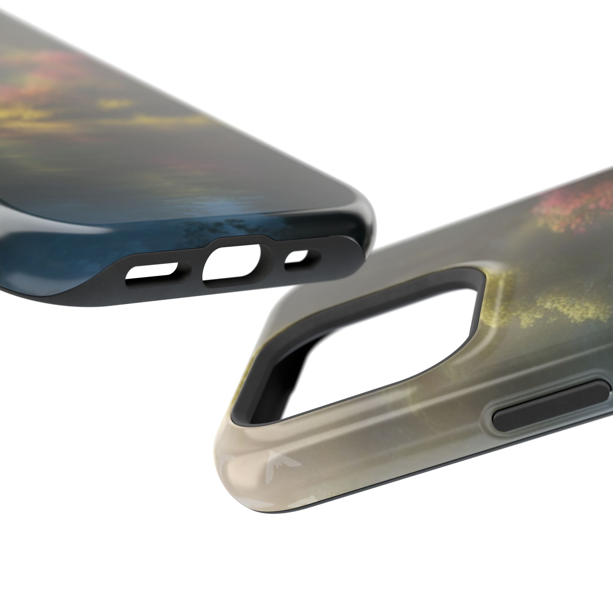 Phone Case — Serene Lakeside Landscape Impact-Resistant Case