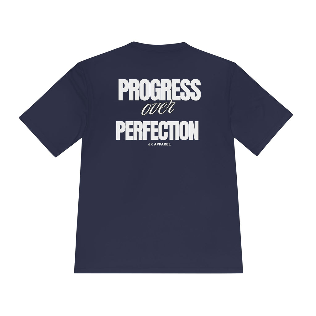 Progress Over Perfection Moisture-Wicking Tee