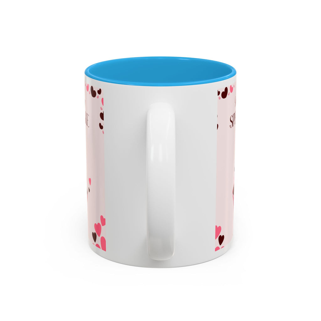 You’re My Sweetheart Cake Mug — Valentine’s Day Pink Cup with Cupcake & Hearts (11oz/15oz)