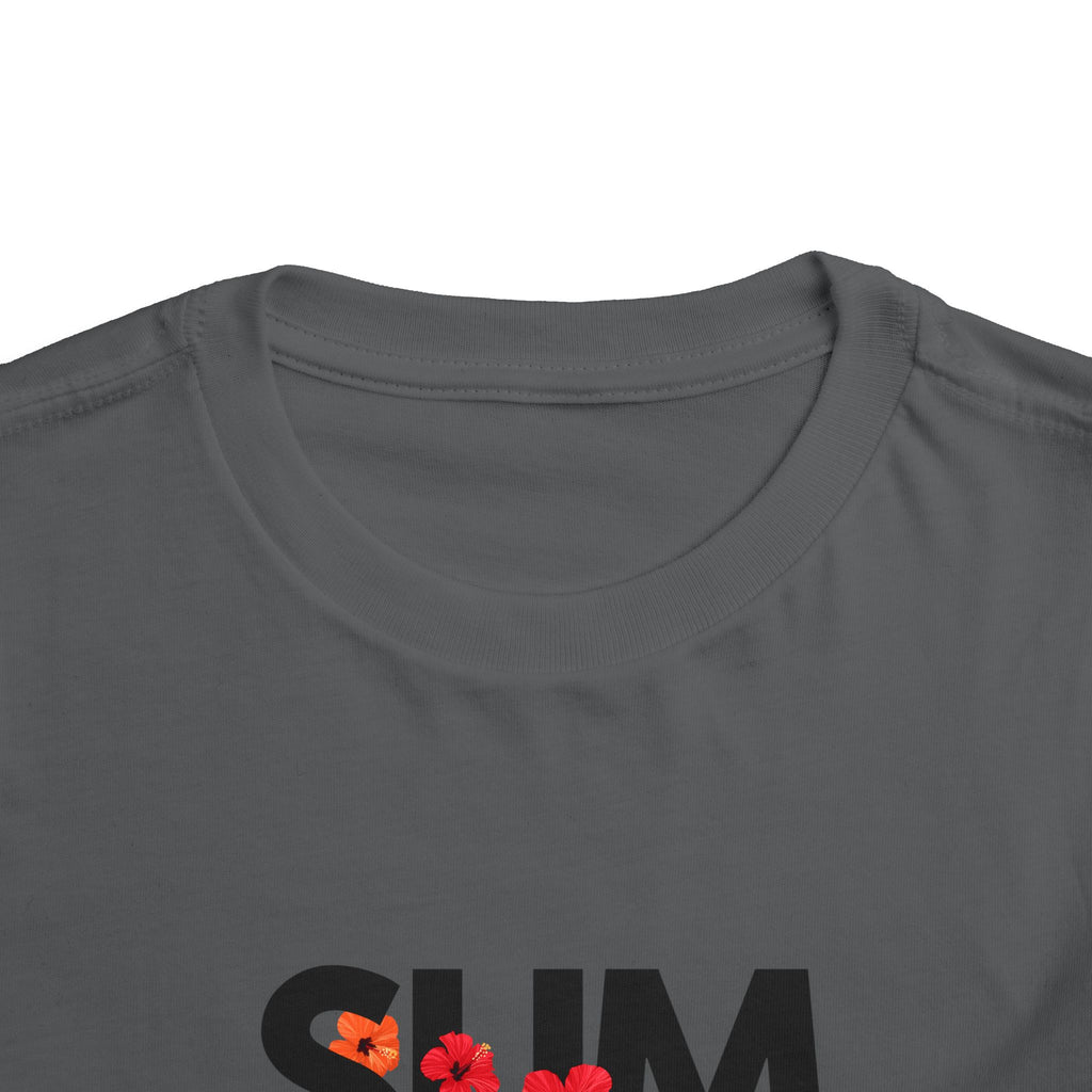 Toddler Tee - "SUMMER" Floral Letters Kids T‑Shirt