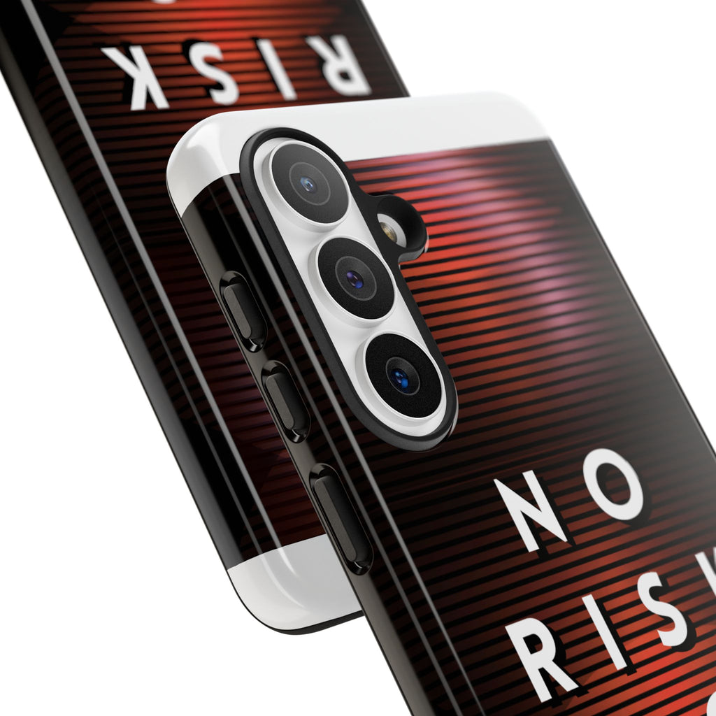 Phone Case — "No Risk No Story" Motivational Protective Case