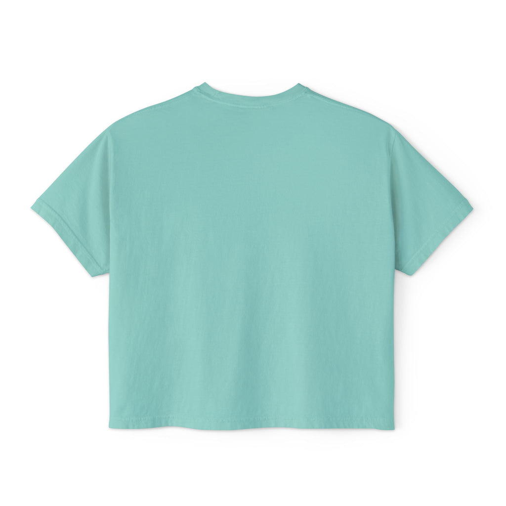 Savage Boxy Tee — Women's Trendy Graphic Crop T-Shirt